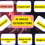 Most visited AI image generators of 2023!