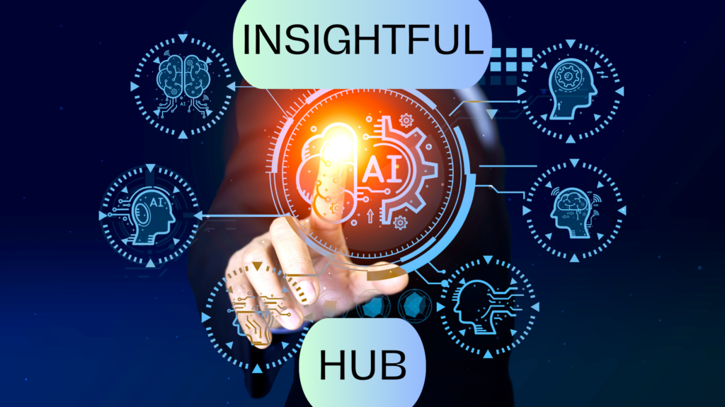 insightfulaihub.in home page image.