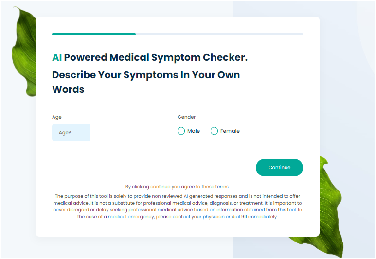 Empower Your Health Journey with SymptomChecker.io - Free Medical Symptom Checker! (photo: screenshot)